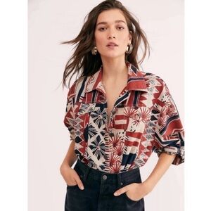 Free People Golden Nile Jacket Medium